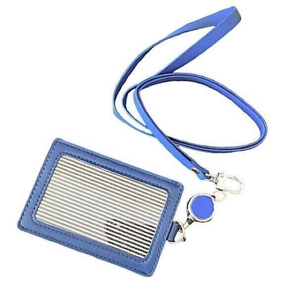 Wallet And ID Lanyard Self Ratcheting New - Picture 1 of 2